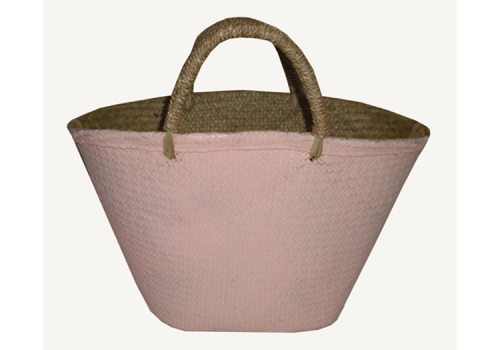 TT-160324 - Palm leaf shopping bag, color as it is.