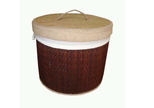 TT-160408 - Round laundry basket with lid