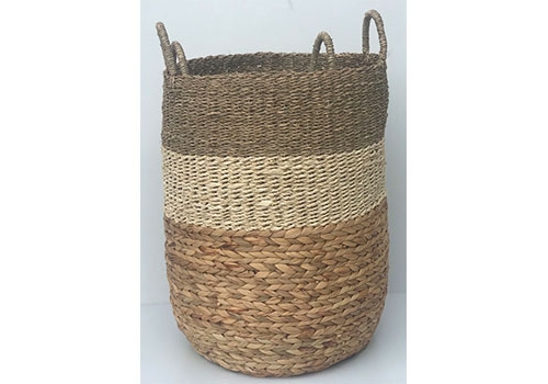 TT-DM 1904190/2 Seagrass basket, set of 2.