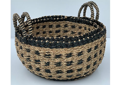 TT-DM 1904004/2 Seagrass basket, set of 2