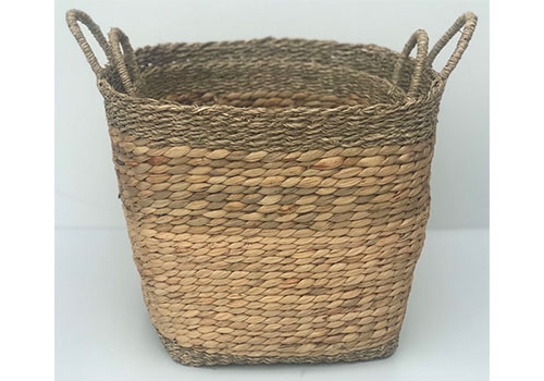 TT-DM 1904282/2 Seagrass basket, set of 2