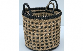 TT-DM 1904007 Seagrass basket, set of 2.