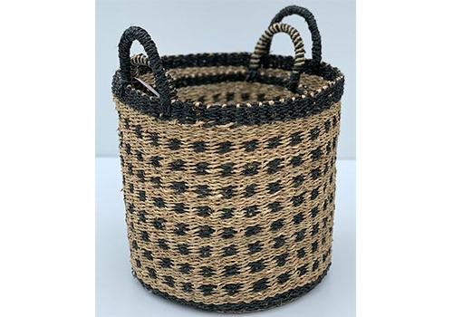TT-DM 1904007 Seagrass basket, set of 2.