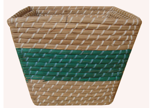 TT-160601/2 - Square seagrass basket. 