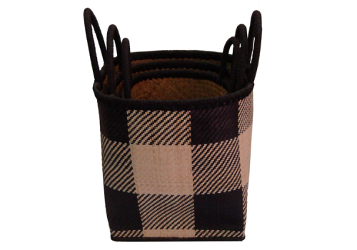 TT-160305/3- Palm leaf basket, set 3, color as it is