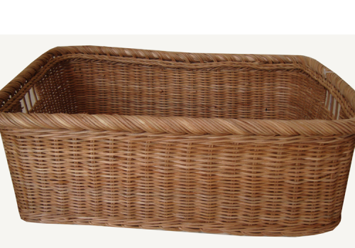 TT-160726 Rec. rattan basket, natural color