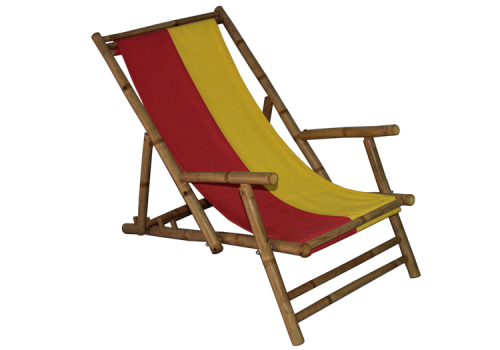 TT-BD092016 R-Y  Bamboo relax chair