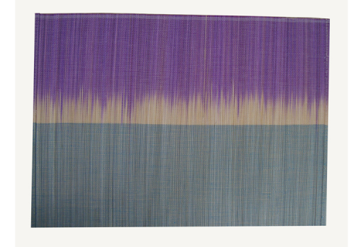 TT-O 161007 Bamboo place mat, pattern color as it is. 40 x 30 Cm