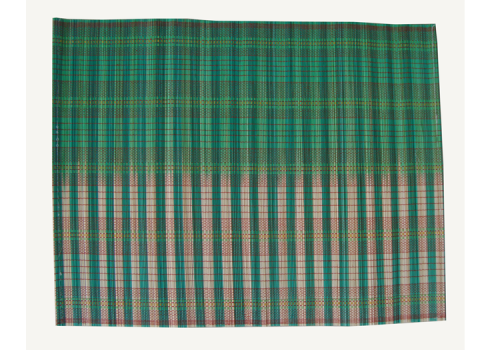 TT-O 161017 Bamboo place mat, pattern color as it is. 40 x 30 Cm