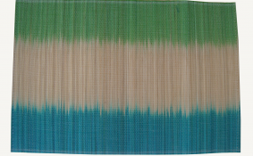 TT-O 161018 Bamboo place mat, pattern color as it is. 40 x 30 Cm