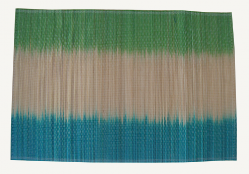 TT-O 161018 Bamboo place mat, pattern color as it is. 40 x 30 Cm