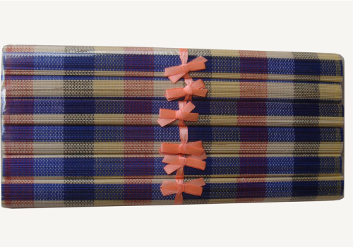 TT-O 161032 Bamboo place mat, pattern color and packing as it is. 40 x 30 Cm