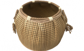 TT-190188 Seagrass basket, natural color.