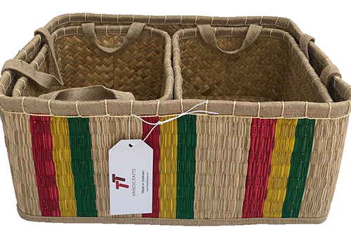 TT-190124/3 Seagrass basket, set 3.