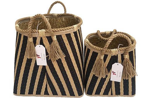 TT-190132/2 Seagrass basket, set 2.