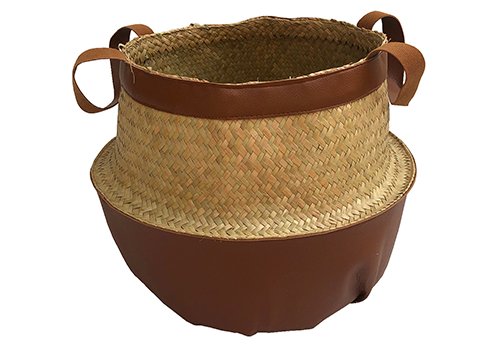 TT-190175 Palm leaf basket.