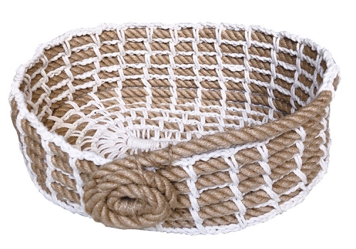 TT-190704 Oval rope basket.